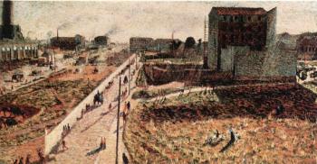 Umberto Boccioni : Factories At Porta Romana